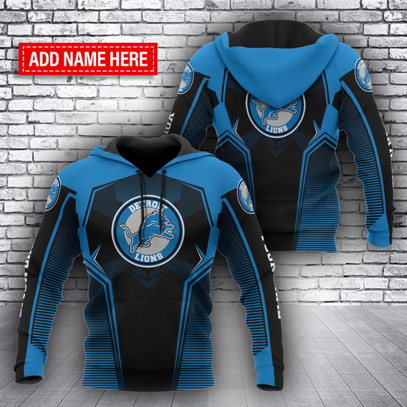 Detroit Lions Personalized Hoodie