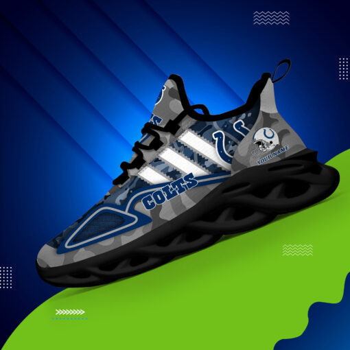 Indianapolis Colts Personalized Yezy Running Sneakers BB245 21 Personalized Team Sneakers