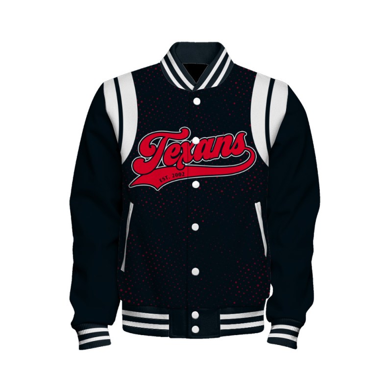 Houston Texans Varsity Jacket Back