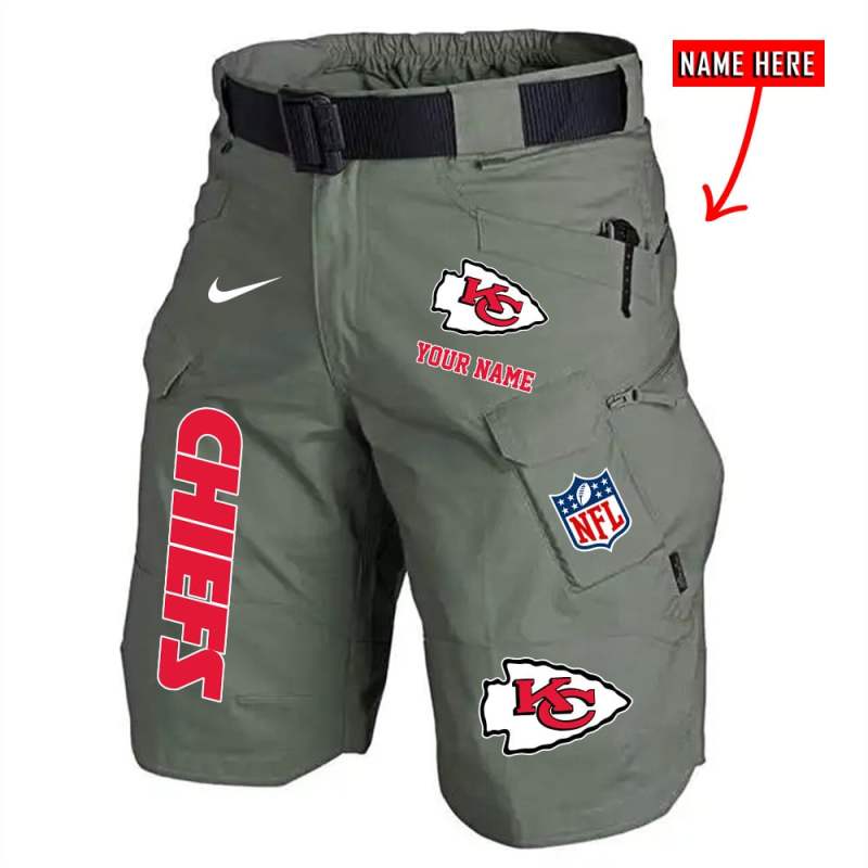 Kansas City Chiefs Front Pockets Men Shorts
