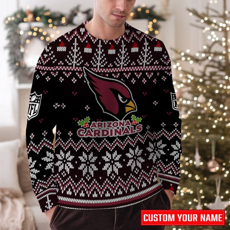 Arizona Cardinals Ugly Christmas Sweater 4