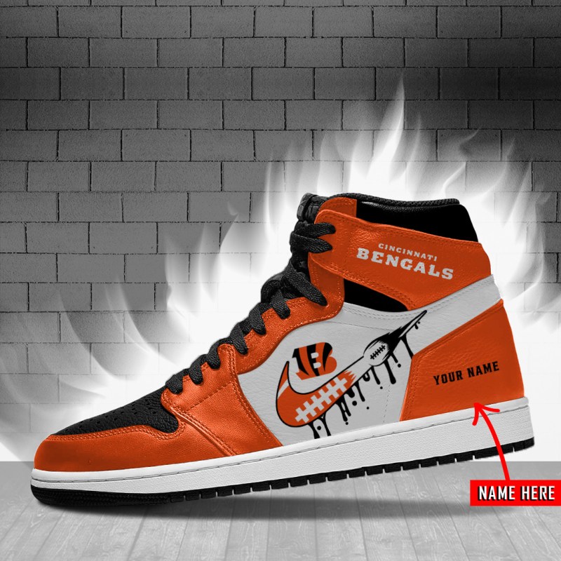 Cincinnati Bengals Personalized JShoes