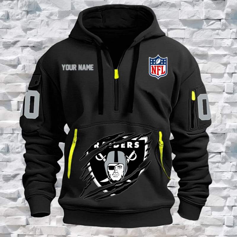 Las Vegas Raiders Hoodie Back View