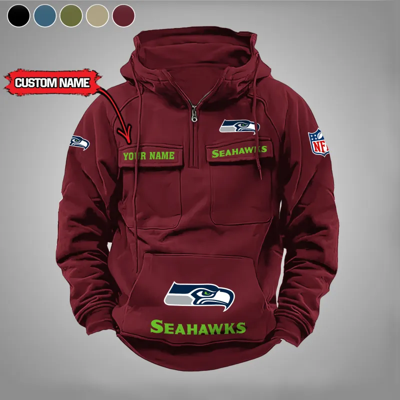 Red Seattle Seahawks Hoodie