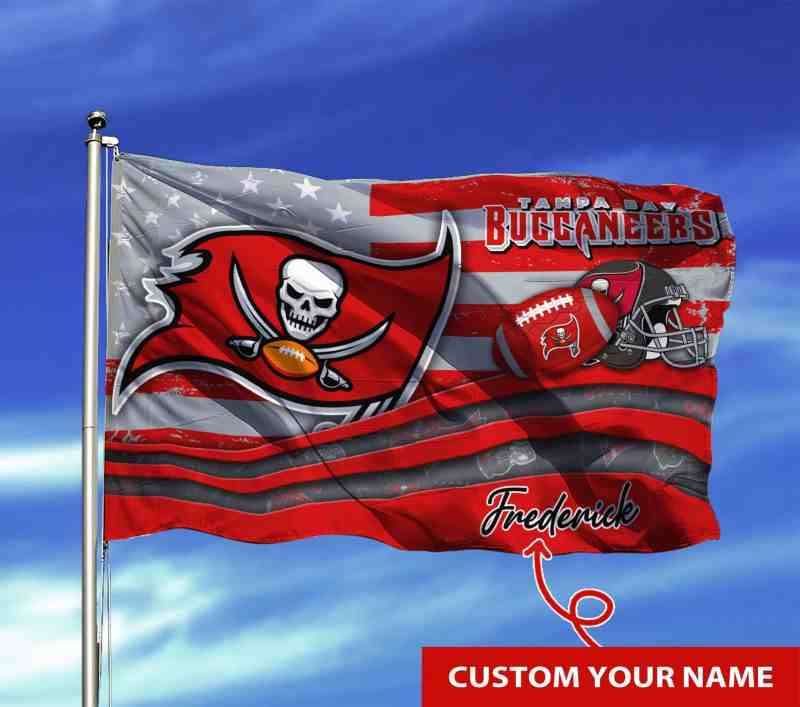 Tampa Bay Buccaneers Personalized Flag