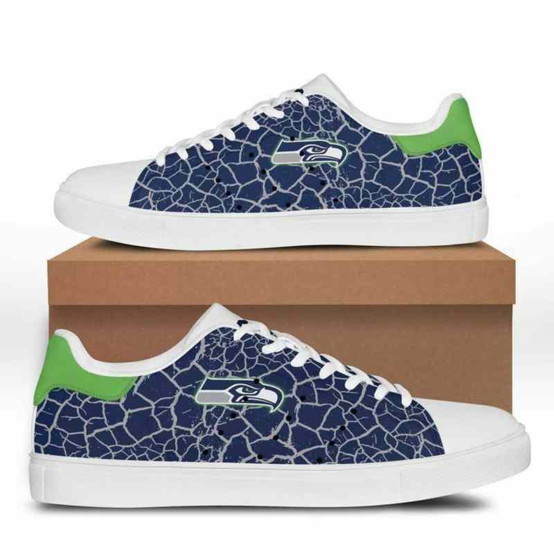Seattle Seahawks SS Custom Sneakers - Fan Gear