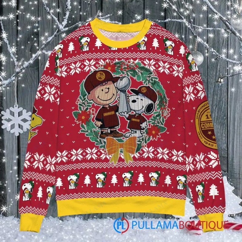 Washington Commanders Ugly Christmas Sweater