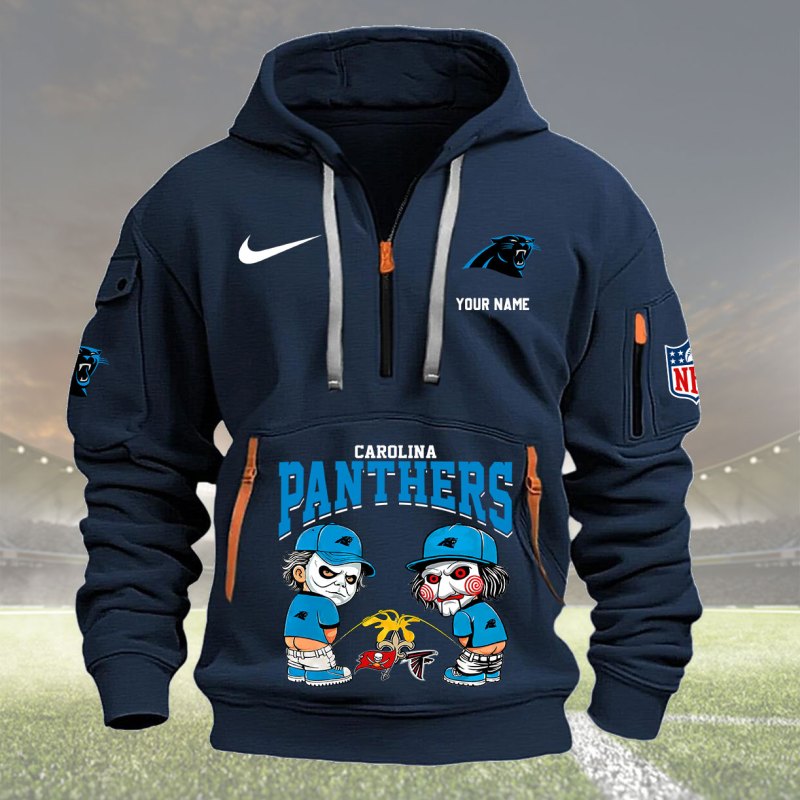 Navy Carolina Panthers Hoodie