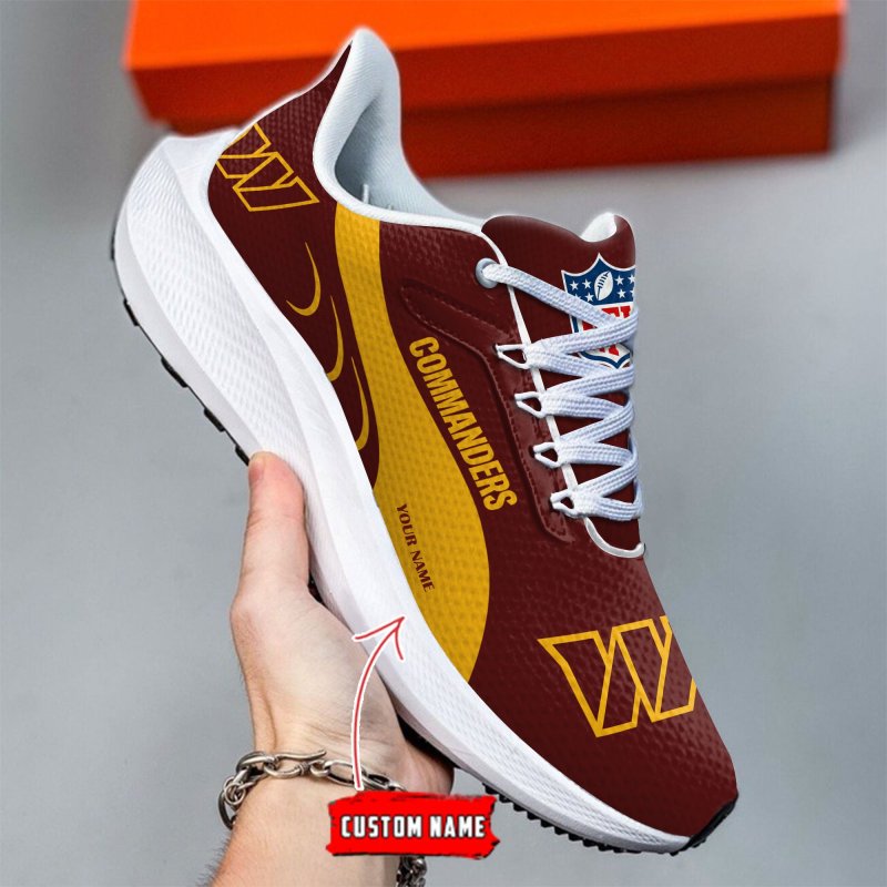Washington Commanders Lightweight Running Shoes - Side View