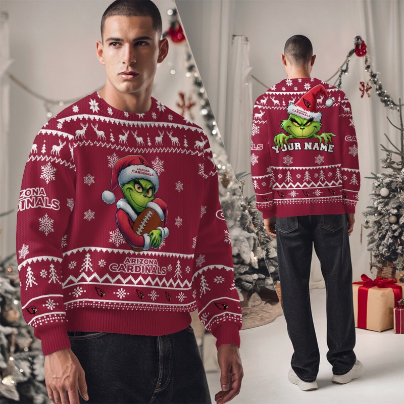 Arizona Cardinals Ugly Christmas Sweater Studio