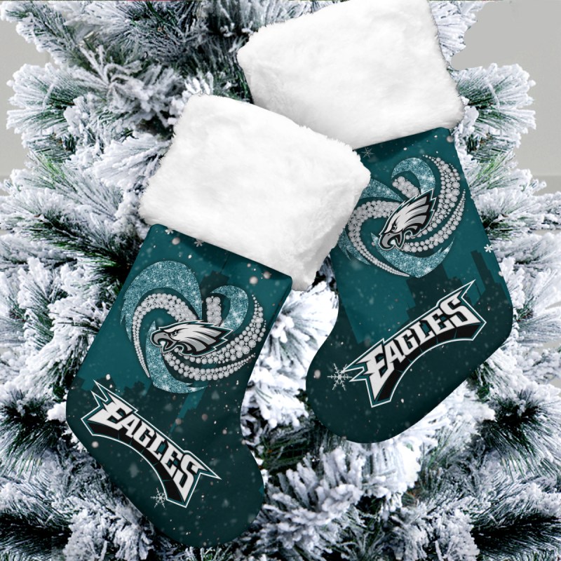 Philadelphia Eagles Ugly Christmas Socks