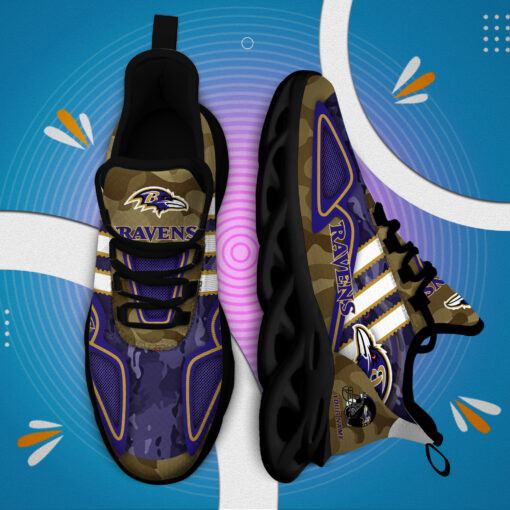 Baltimore Ravens Sneakers Lifestyle Image