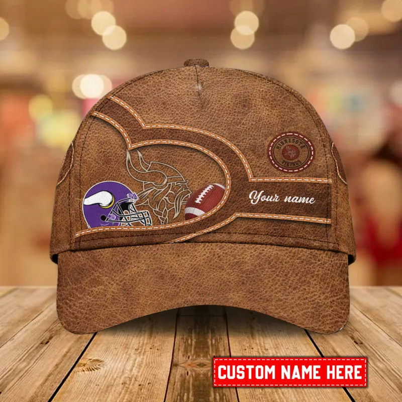 Minnesota Vikings Personalized Classic Cap