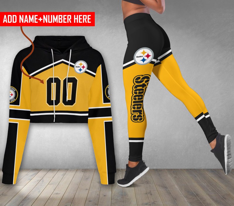Pittsburgh Steelers Croptop Hoodie