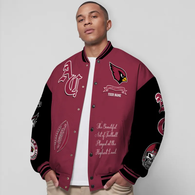 Arizona Cardinals Varsity Jacket Mk5