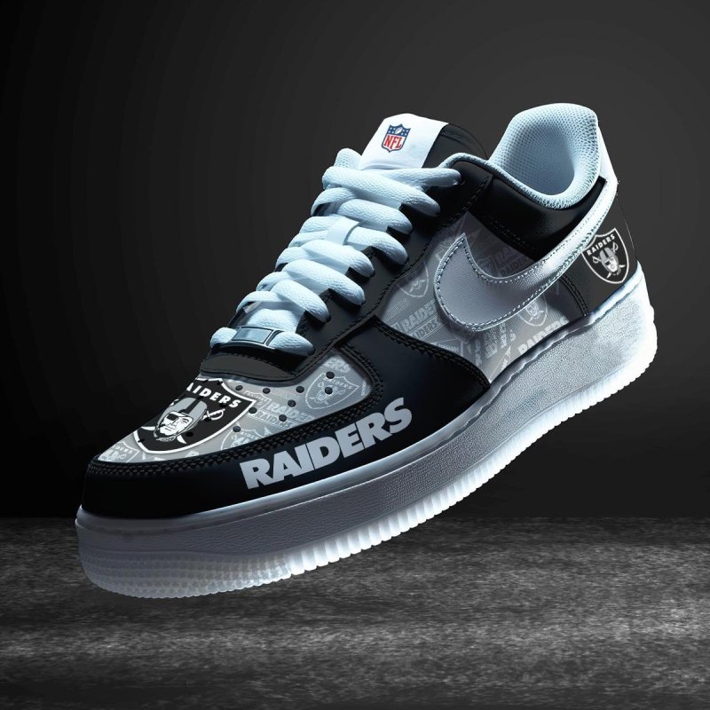 Las Vegas Raiders Personalized Sneakers