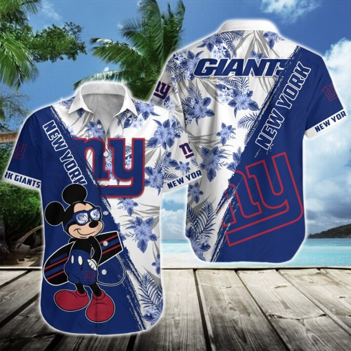 New York Giants Button Shirt Front