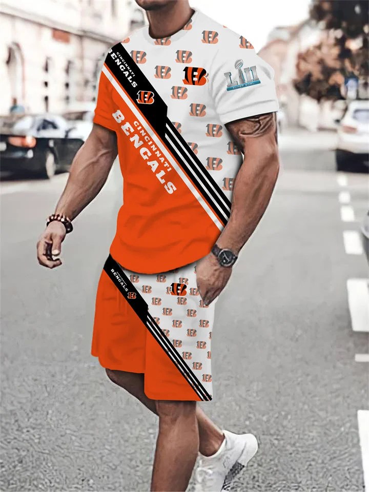 Cincinnati Bengals T-Shirt and Shorts Combo