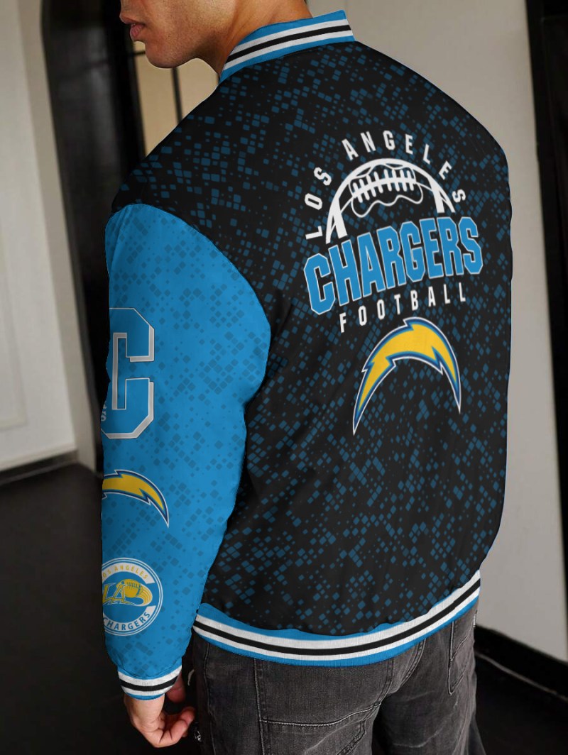 Los Angeles Chargers Varsity Jacket Image 2
