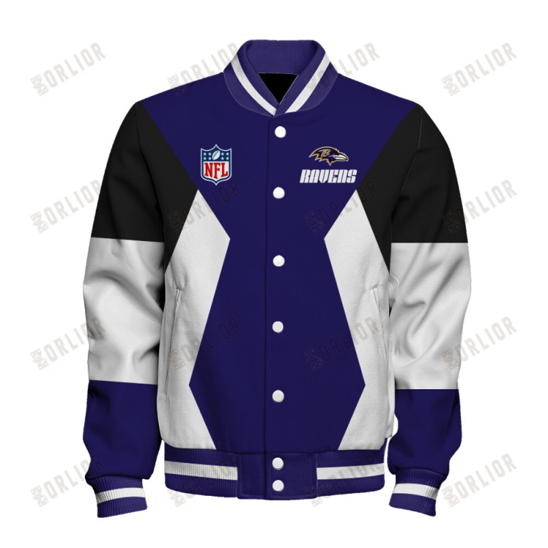 Baltimore Ravens Varsity Jacket Image 2