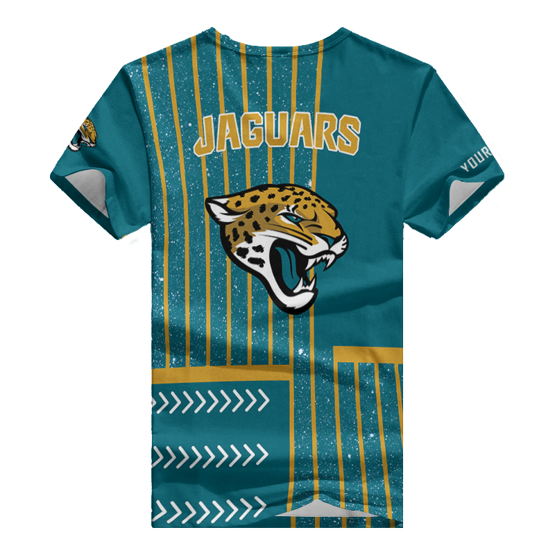 Jacksonville Jaguars Personalized T-shirt detail