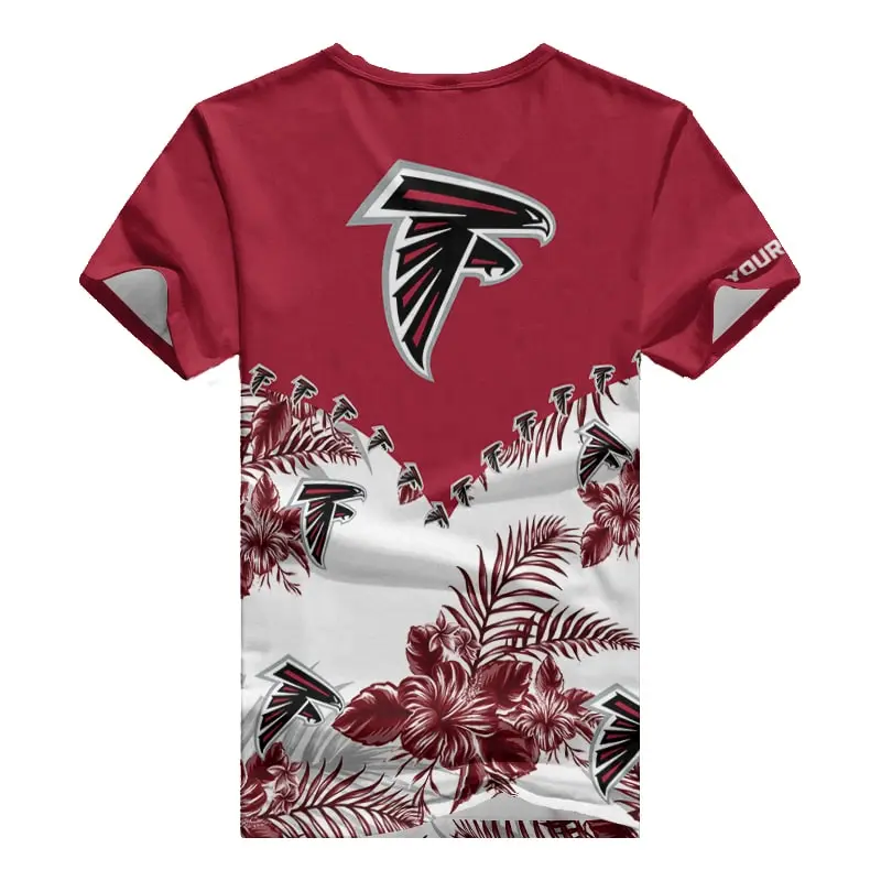 Women's V-Neck T-Shirt for Atlanta Falcons Fans