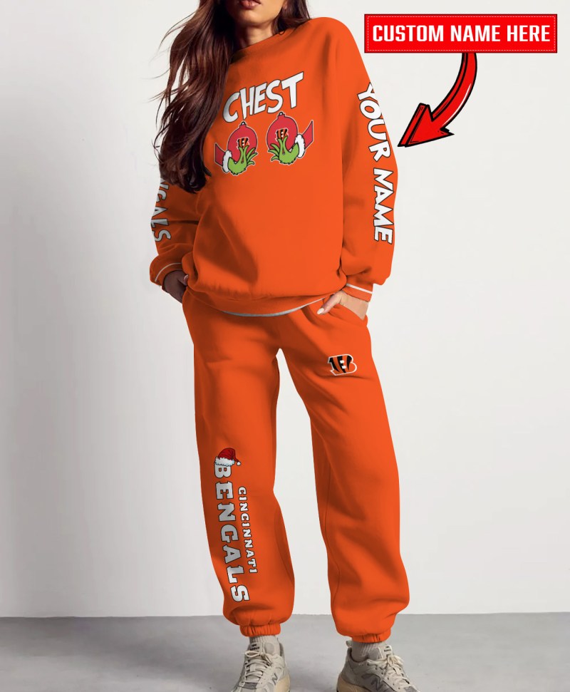 Cincinnati Bengals Sweatshirt and Sweatpants Combo