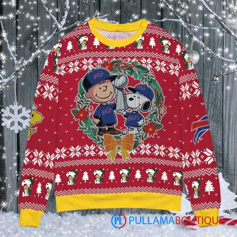 Buffalo Bills Sweater Front