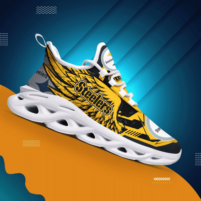 Pittsburgh Steelers Yezy Running Sneakers