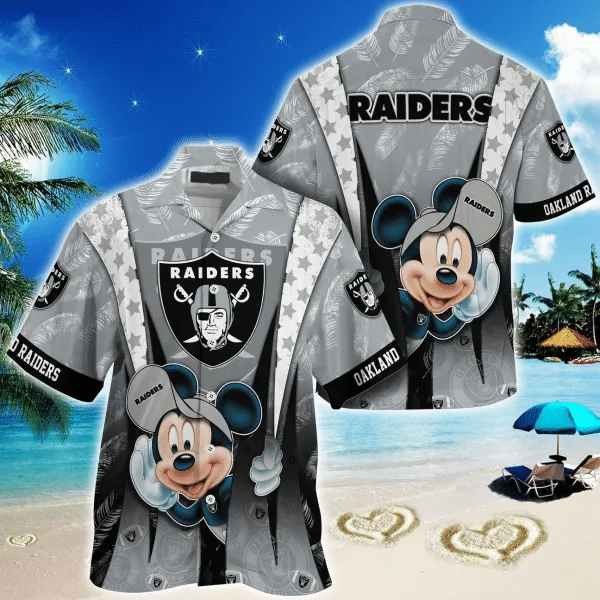 Las Vegas Raiders Hawaiian Shirt Sizing Chart