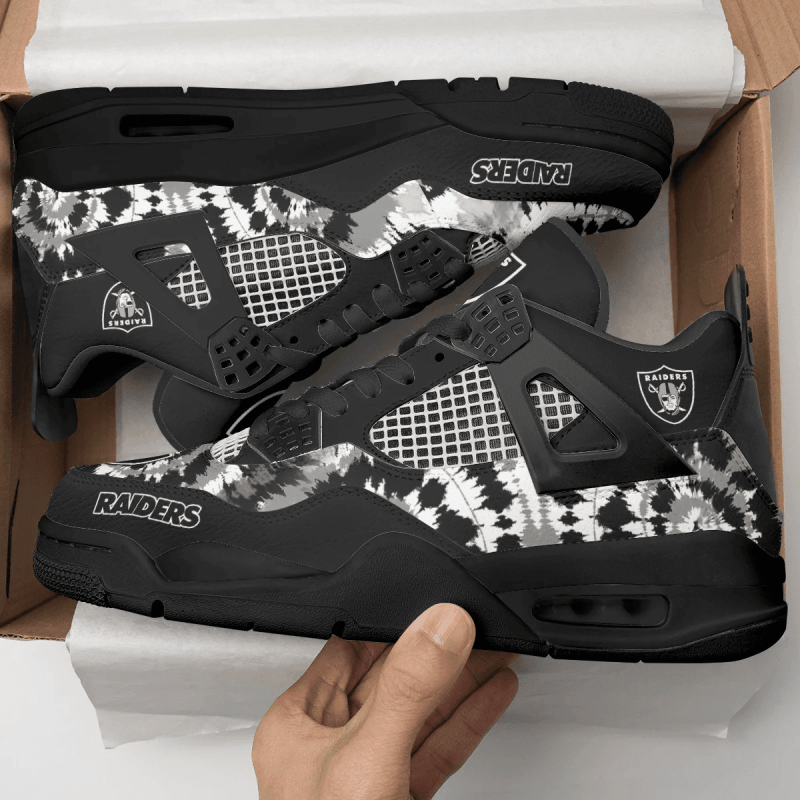 Las Vegas Raiders AJ4 Sneaker