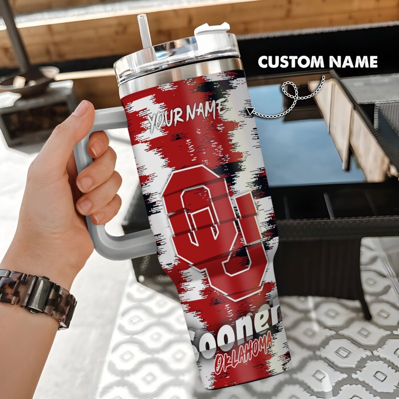 Oklahoma Sooners 40oz Tumbler