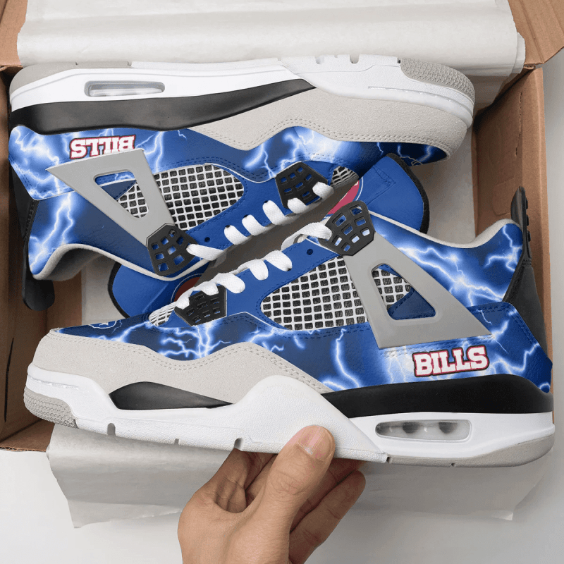Buffalo Bills AJ4 Sneaker Size Chart