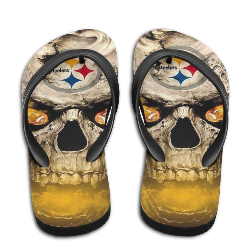 Pittsburgh Steelers Summer Flip Flop Image 1