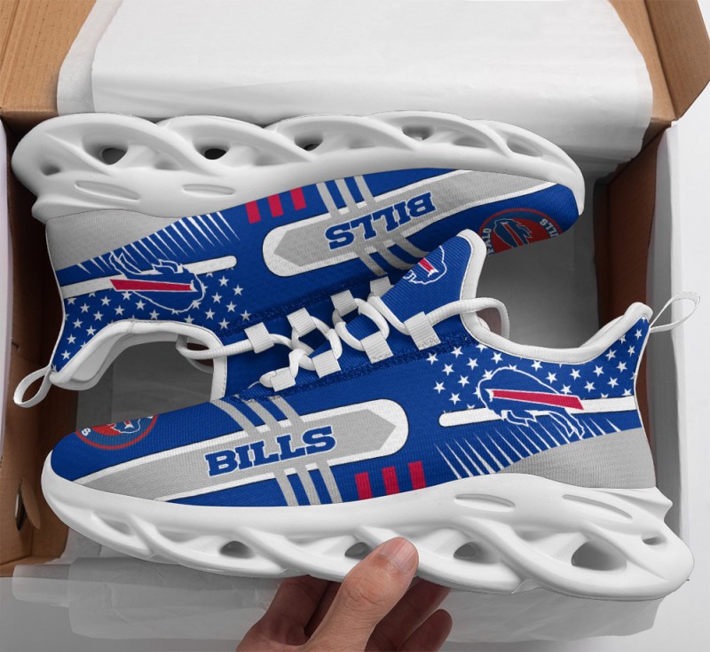 Buffalo Bills Yezy Running Sneakers