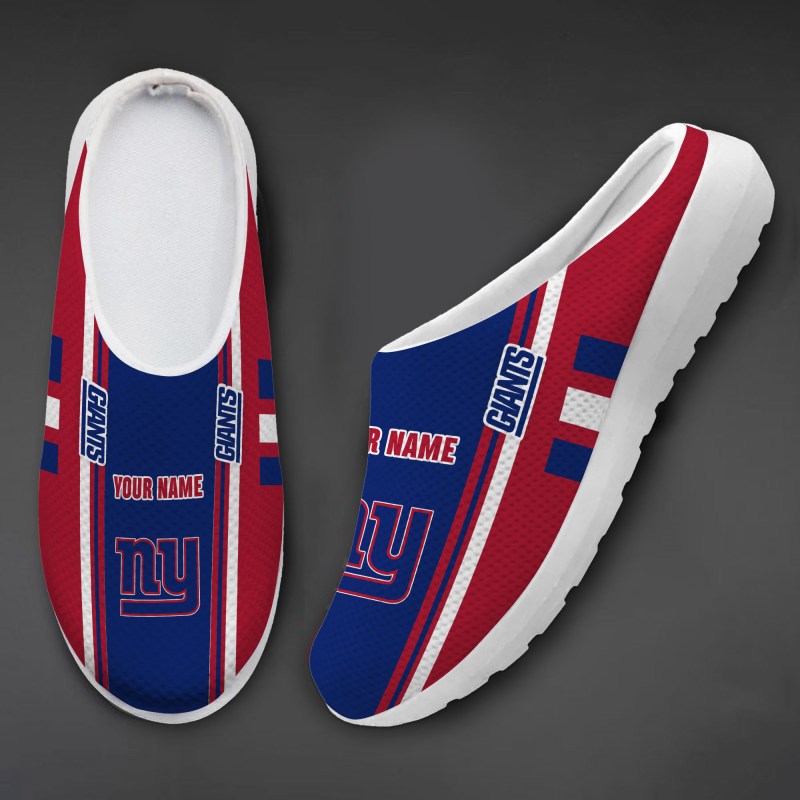 New York Giants Slip-on Half Shoes Side View