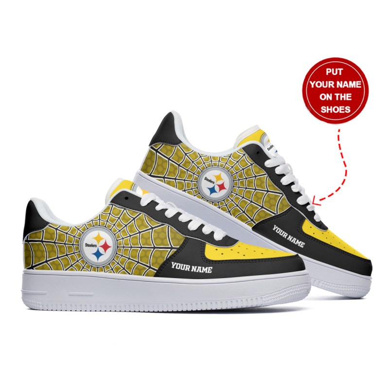 Pittsburgh Steelers Personalized AF1 Shoes