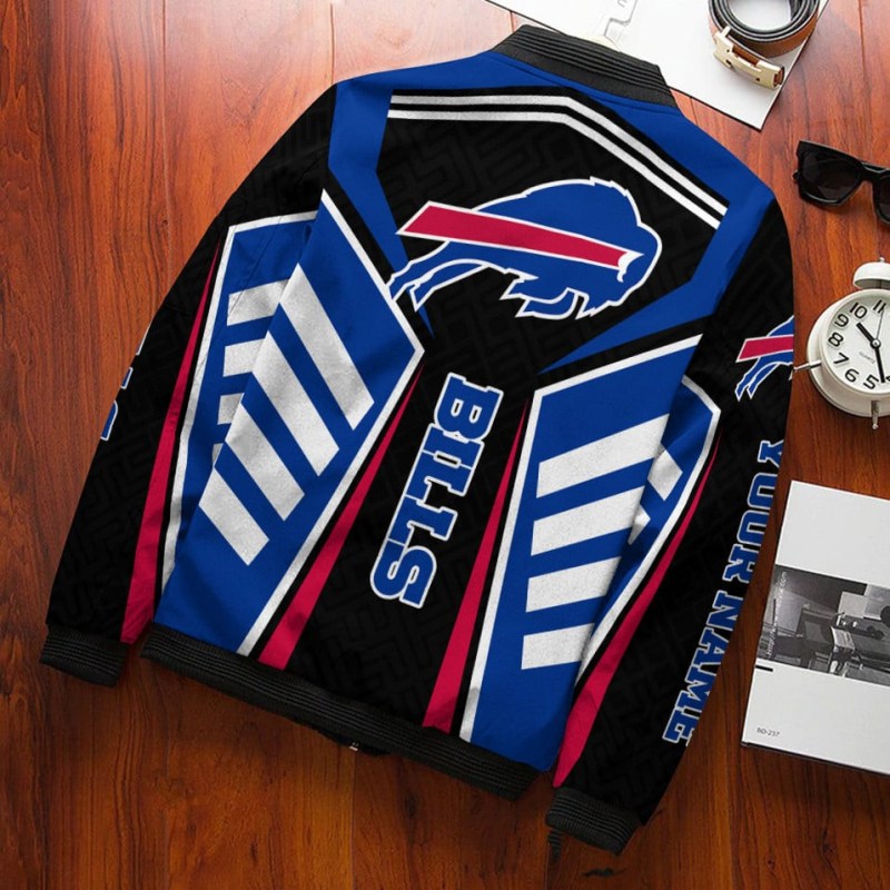 Buffalo Bills Bomber Jacket Details