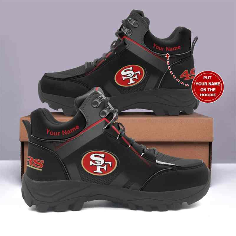 San Francisco 49ers Hiking Shoes