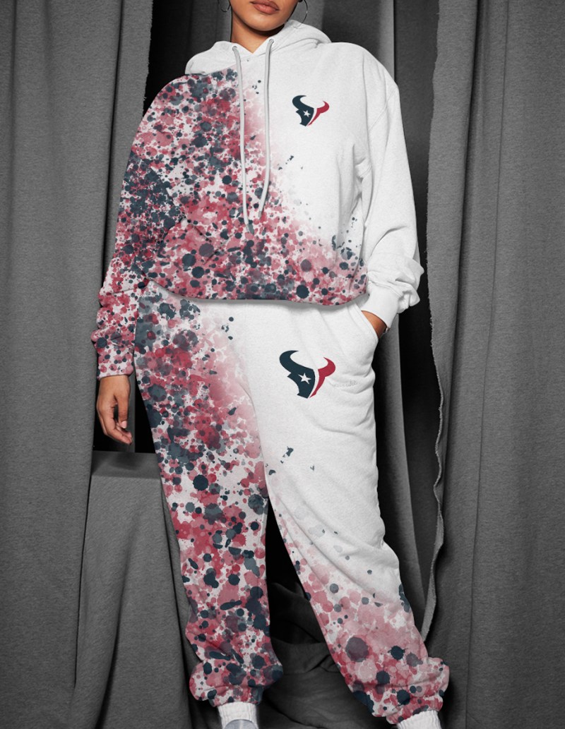 Houston Texans Combo Pullover Hoodie and Sweatpants