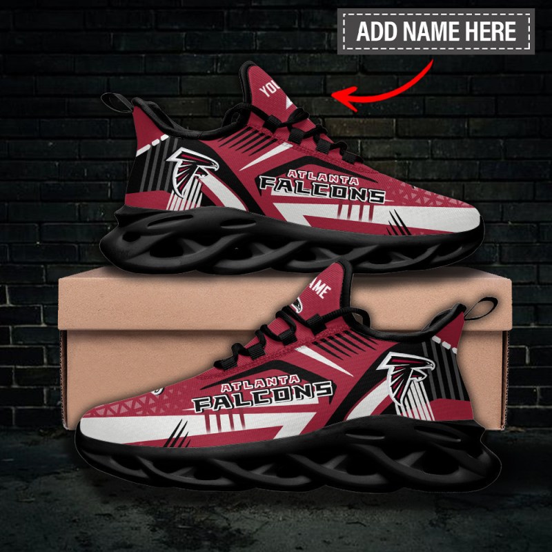 Atlanta Falcons Personalized Yezy Sneakers 4