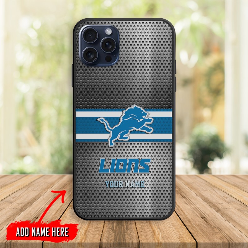 Detroit Lions Personalized Phone Case