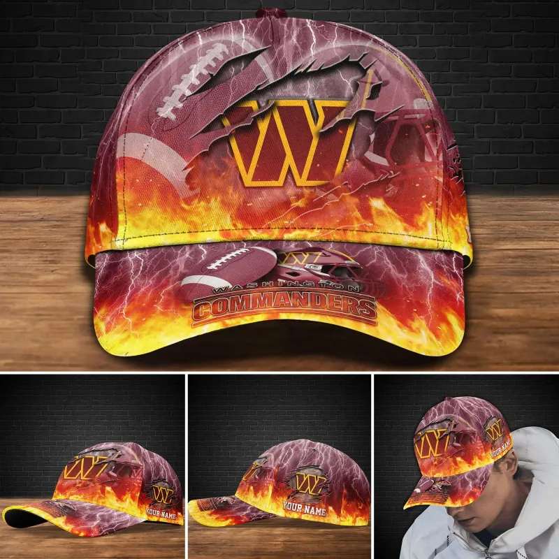 Washington Commanders Personalized Classic Cap