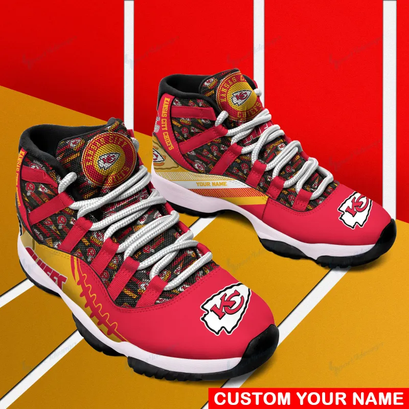 Stylish AJD11 Sneakers for Kansas City Chiefs Fans