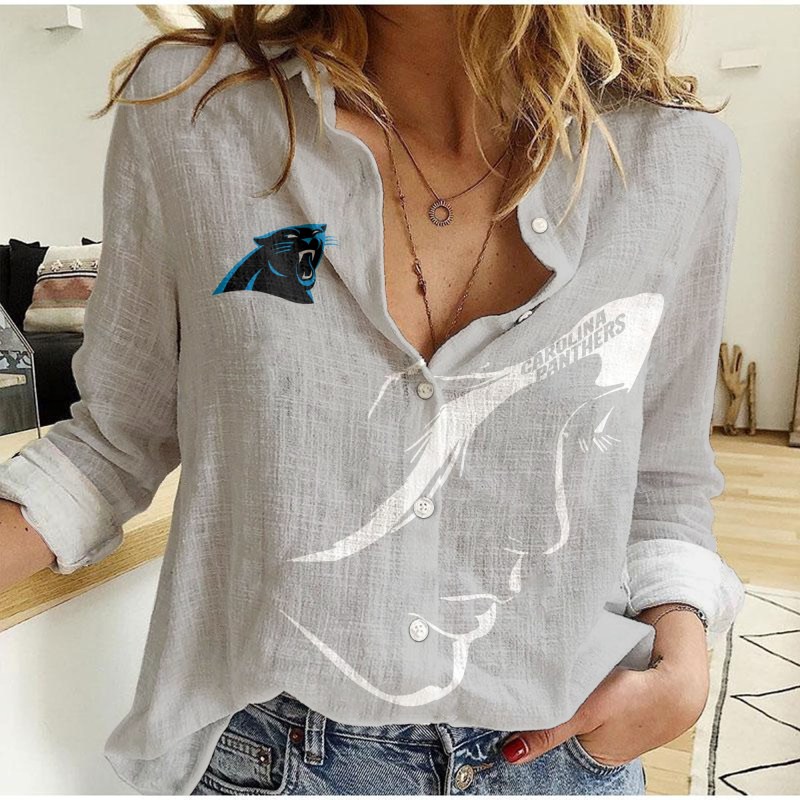 Carolina Panthers Woman Shirt Back