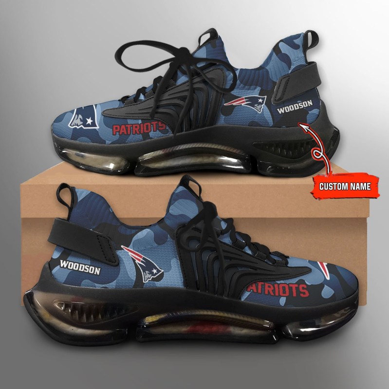 New England Patriots F68 Sport Camo Shoes
