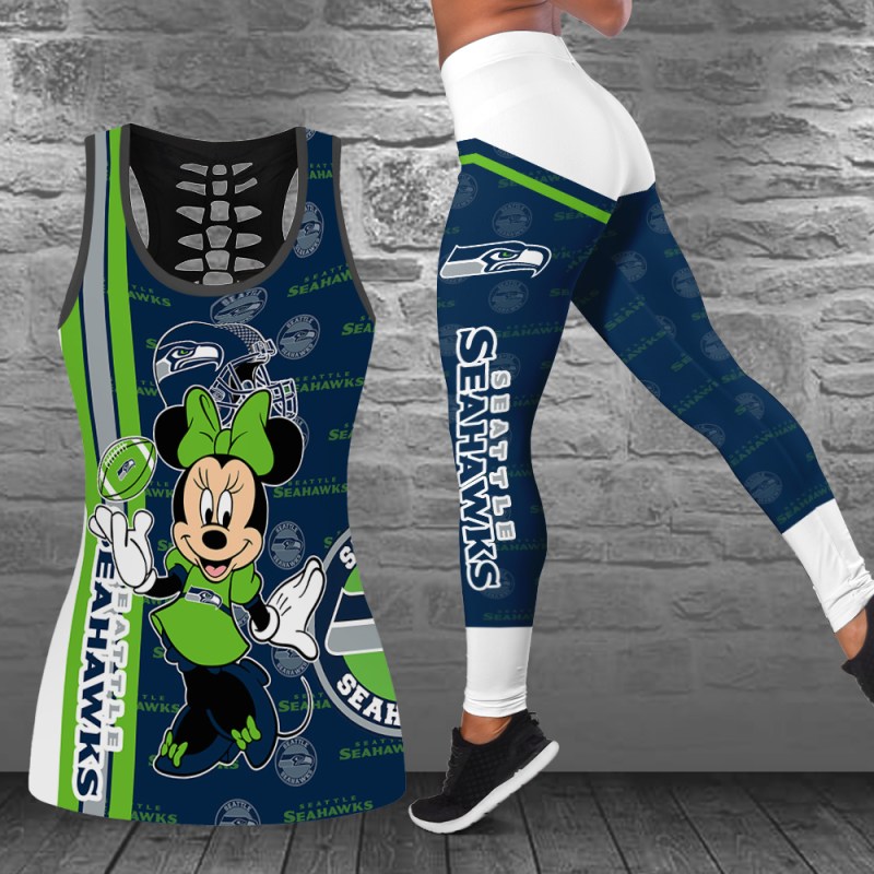Seattle Seahawks Combo Tank Top and Leggings Combo