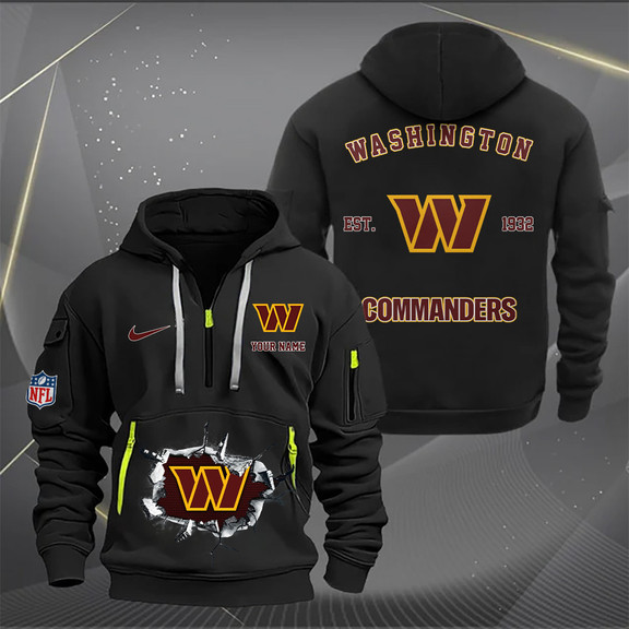 Personalized Quarter Zip Hoodie