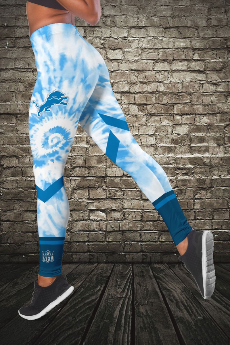 Detroit Lions Personalized Leggings