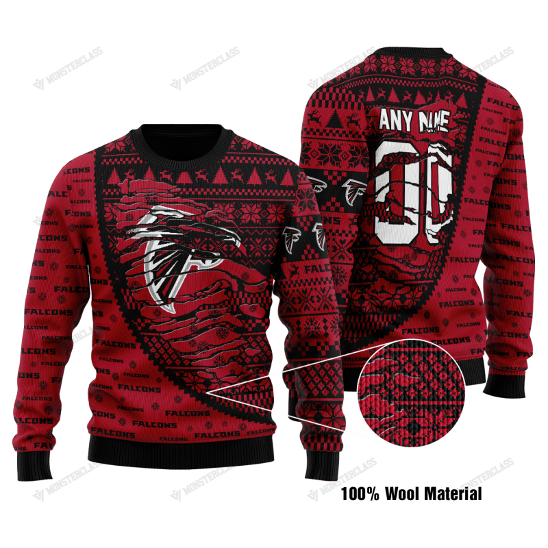 Atlanta Falcons Woolen Sweater Image 1